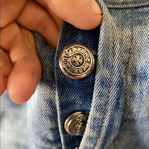 2015 custom flared chrome heart denim - Picture 3 of 5